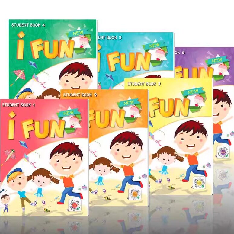 IFUN教材幼儿英语含学生书+册+CD+DVD送电子版老师用书教学软件