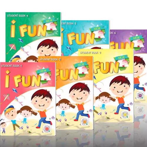 IFUN教材幼儿英语含学生书+册+CD+DVD送电子版老师用书教学软件