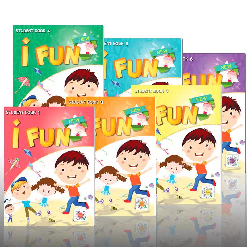 ifun幼儿英语教材【送教学资源包+教学软件】（含学生书+练习册）