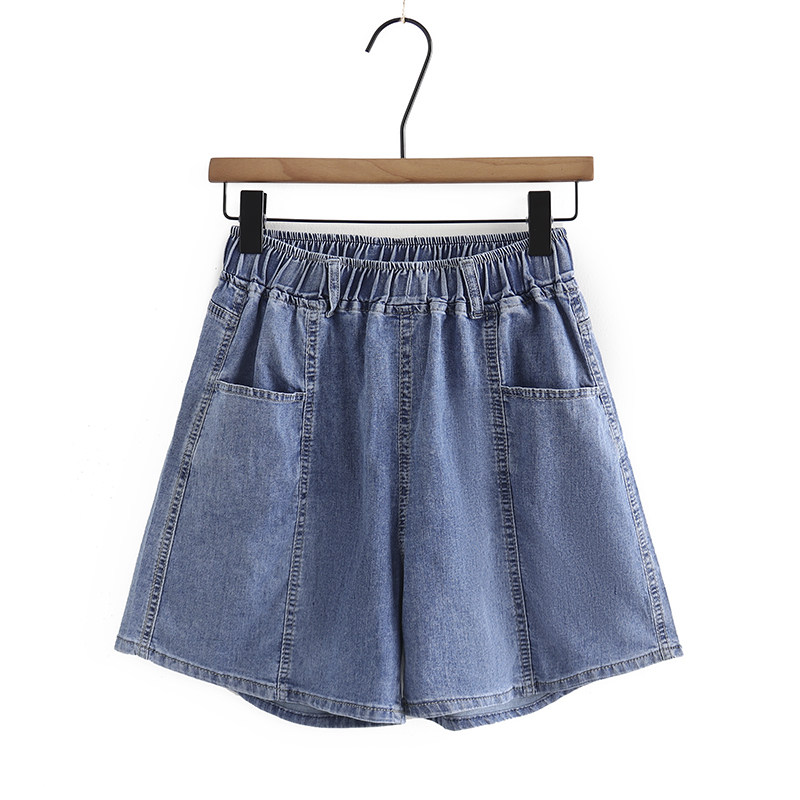 夏季韩版牛仔短裤女深口袋宽松显瘦时尚减龄大码阔腿薄款五分裤,女装/女士精品,牛仔裤,淘宝优惠券,粉丝福利购,淘宝优惠卷