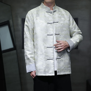 2025秋冬风男装中式唐装汉服夹克外套大码C229-Y1054-P120图片
