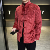 2024秋冬风男装棉衣棉袄外套中式唐装汉服C229-MY801-P150，男装棉衣，电商C229