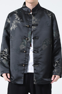 2024春夏风男装中式盘扣印花唐装汉服夹克外套C229-Y909-P110图片