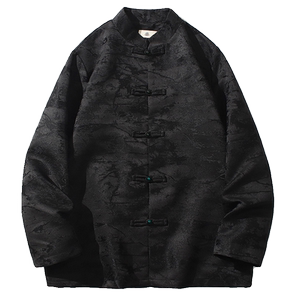 2024春夏新款风男装盘扣中式唐装汉服夹克外套C229-Y991-P100图片