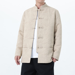 2025秋冬风男装唐装汉服中式棉衣外套大码C229-Y1117-P125图片