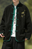 2023秋冬风男装羊羔毛中式唐装汉服棉衣棉袄C229-Y792-P150，男装棉衣，电商C229