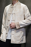 2024秋冬风男装提花盘口唐装中式汉服夹克外套C229/Y757/P105，男装夹克，电商C229