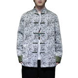 2024风男装竹叶提花中式唐装汉服夹克外套C229-Y1006-P105，男装夹克，电商C229