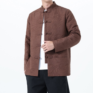 2025秋冬风男装唐装汉服中式棉衣外套大码C229-Y1118-P125图片