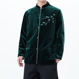 2025秋冬风男装刺绣唐装汉服夹克外套大码C229-Y1118-P115，男装夹克，电商C229