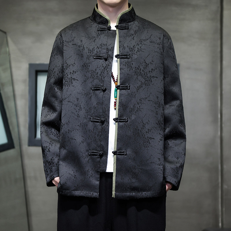 2025秋冬风男装中式复古唐装汉服夹克外套大码C229-Y992-P100,男装夹克,电商C229