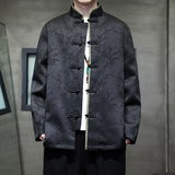 2025秋冬风男装中式复古唐装汉服夹克外套大码C229-Y992-P100，男装夹克，电商C229