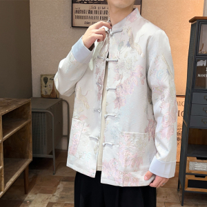 2025秋冬风男装唐装汉服中式夹克外套大码C229-Y1053-P120图片