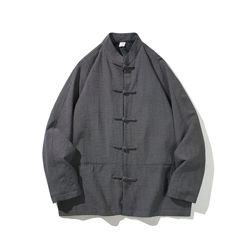 2024春夏风男装棉麻亚麻唐装汉服盘扣夹克外套C229/Y730/P90,男装夹克,电商C229