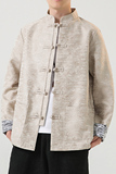 2024秋冬风复古盘扣夹克外套中式唐装汉服外套C229/Y751/P95，男装夹克，电商C229