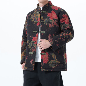 2025秋冬风男装棉麻唐装汉服夹克棉衣C229-Y1126-P160图片