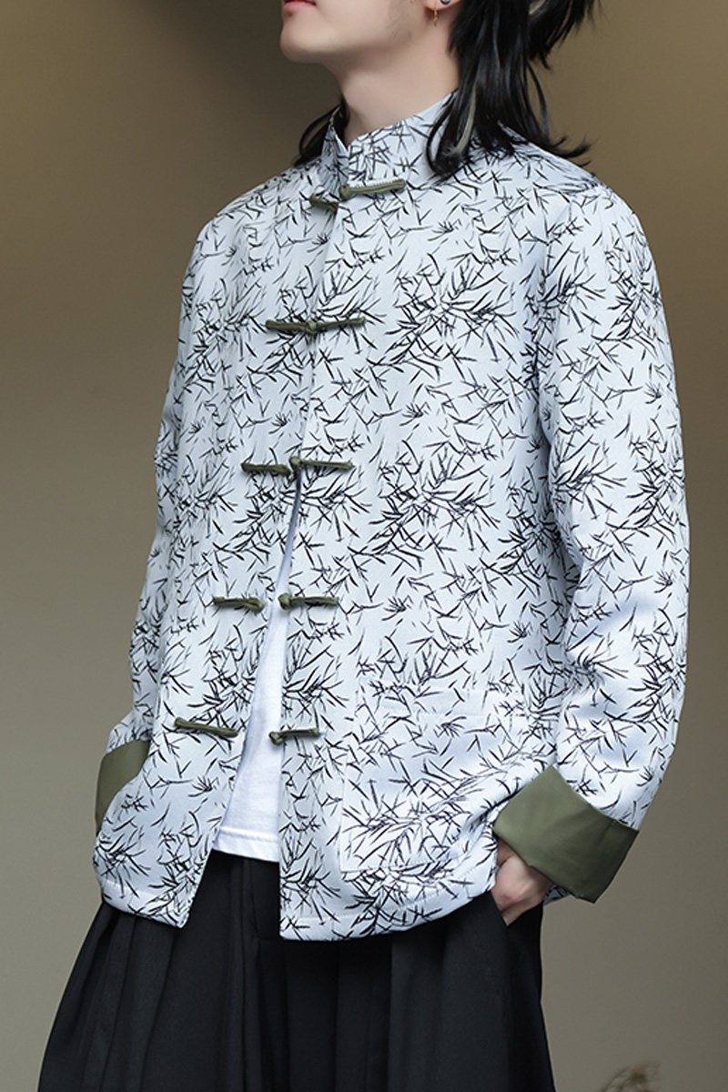 2024春风男装提花唐装盘扣中式汉服夹克外套C229-Y1006-P105,男装夹克,电商C229