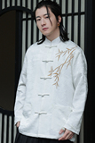 2024夏季风男装中式刺绣唐装汉服夹克外套C229-Y1008-P110，男装夹克，电商C229