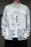 2024春风男装鹿皮绒复古中式唐装汉服夹克外套C229/Y754/P105，男装夹克，电商C229