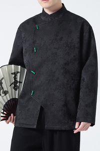 2024春夏风男装冰丝唐装汉服中式提花夹克外套C229-Y994-P100图片