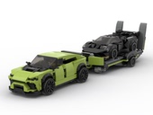 拼装 玩具 Urus 跑车 国产MOC汽车积木模型 兰博基尼