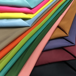 厚实仿记忆 记忆纺 冬季 羽绒服面料布料 棉服 足米防绒75D记忆纺