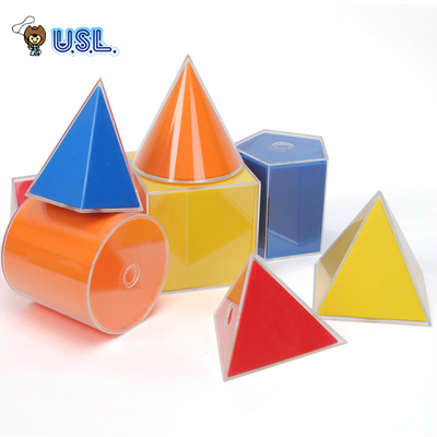 台湾USL10形透明几何容器