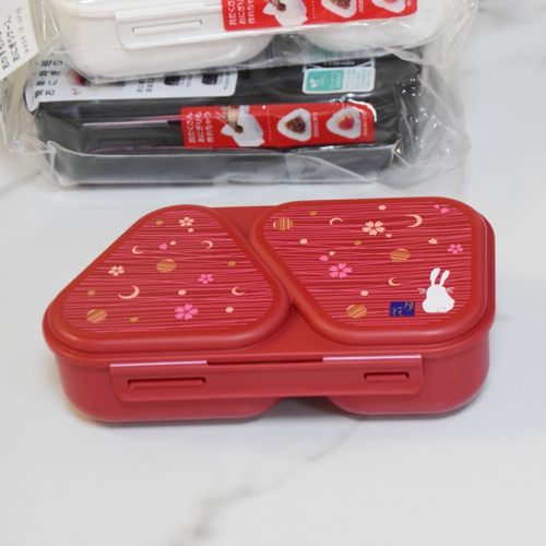 加大三角饭团盒月花兔OSK大容量