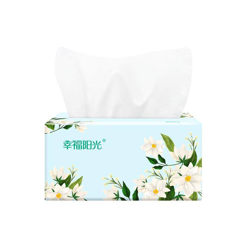 幸福阳光茉莉系列4层中规格抽取式面纸100抽12包太阳纸业加香整箱,洗护清洁剂/卫生巾/纸/香薰,抽纸,淘宝优惠券,粉丝福利购,淘宝优惠卷