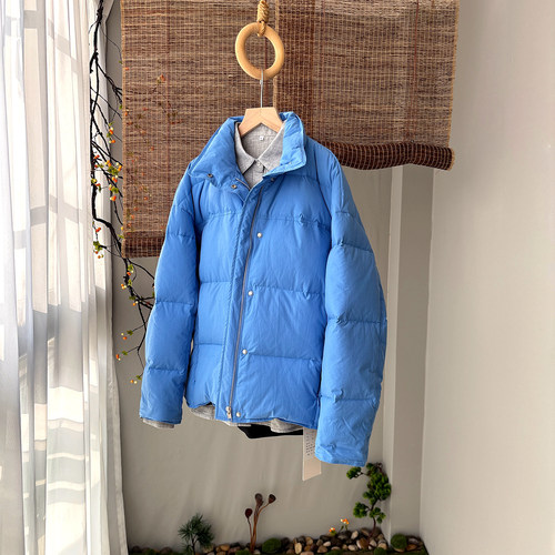 抗冻面包羽绒服女冬季白鸭绒外套