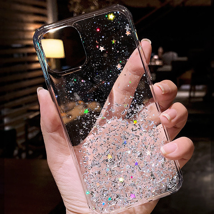 闪粉亮晶晶适用OPPO Reno12Pro+手机壳11新款10透明9高级感8T闪钻7防摔6Z时尚5个性4SE软壳3金箔ACE闪粉2女款