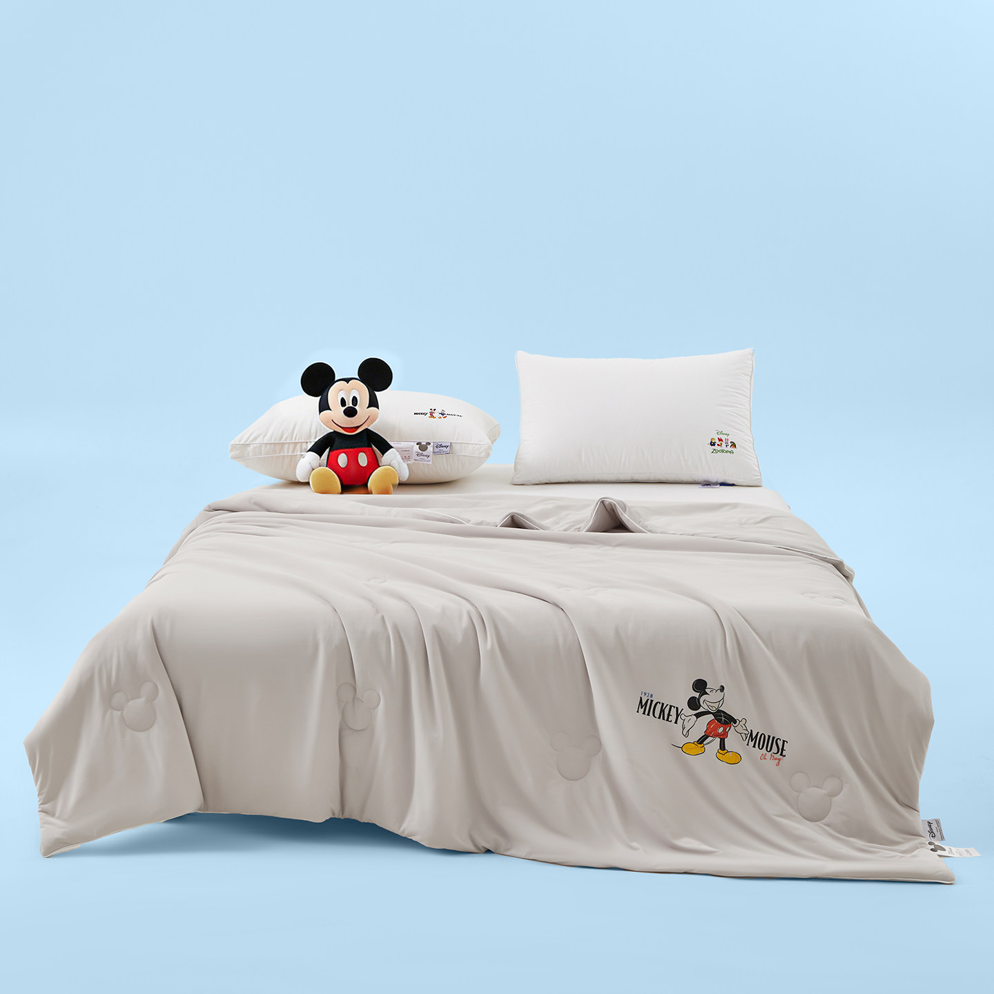 Disney儿童凉感丝夏被大豆空调被A类男孩夏凉被可水洗儿童薄被子