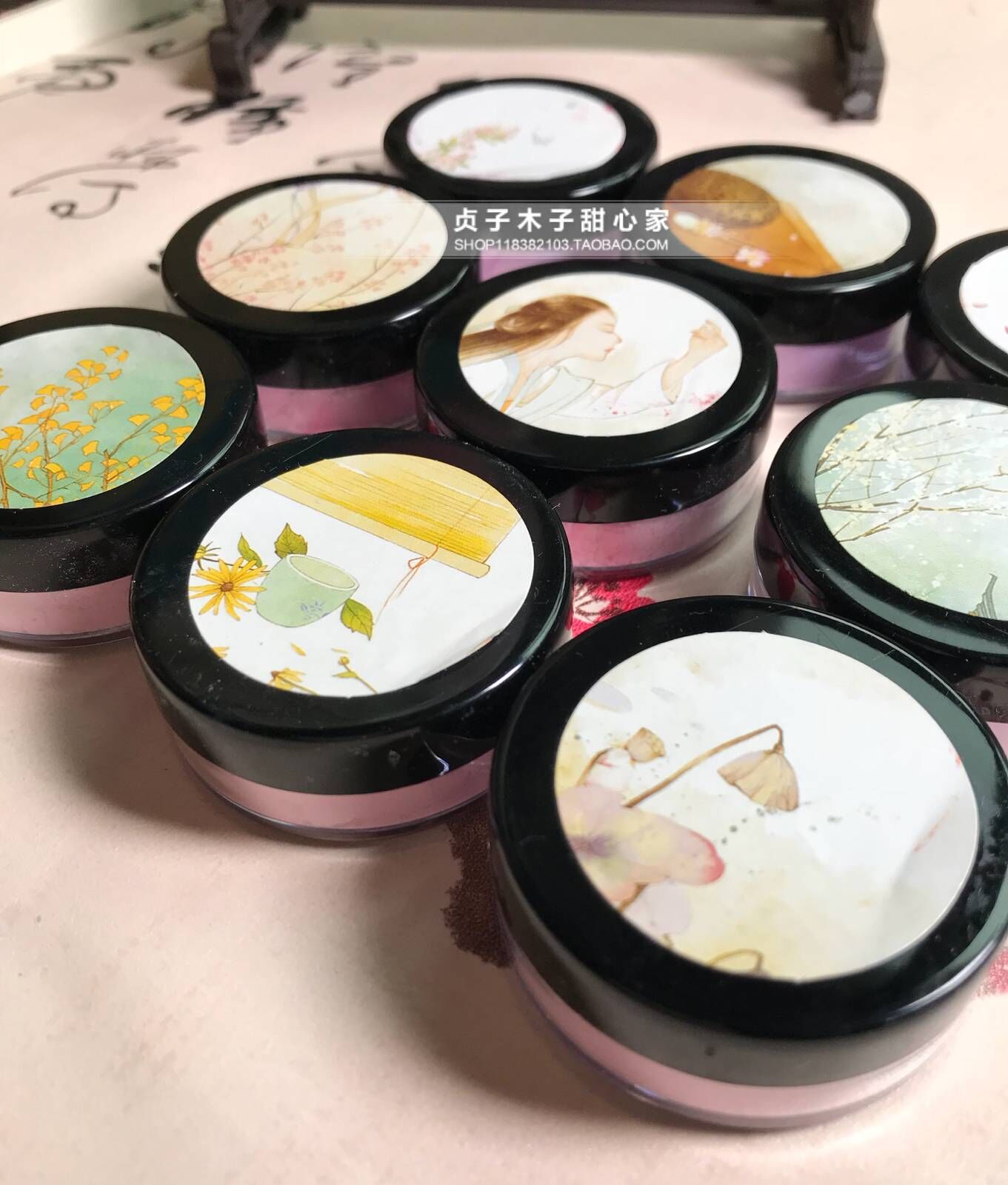 10-22新券古法干粉定妆粉控油孕妇哺乳期散粉