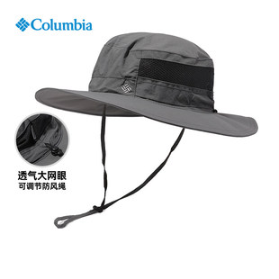 Columbia哥伦比亚遮阳帽26春夏宽檐盆帽户外网眼透气沙滩帽CU9107