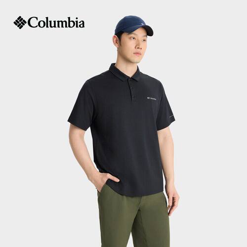 哥伦比亚POLO衫男夏快干T恤