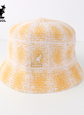 KANGOL男女同款遮阳桶帽盆帽礼帽凉帽透气时尚百搭渔夫帽K3548