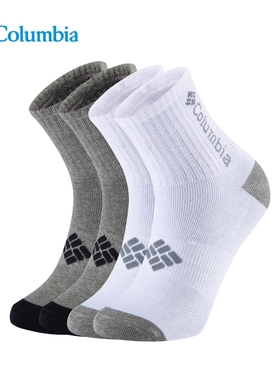 秋冬新品哥伦比亚Columbia四双装中筒袜子弹性透气棉袜RCS632