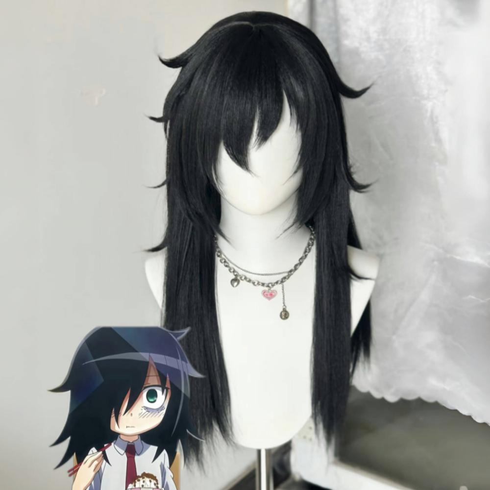 黑木智子cos长直发蓬松自然头套