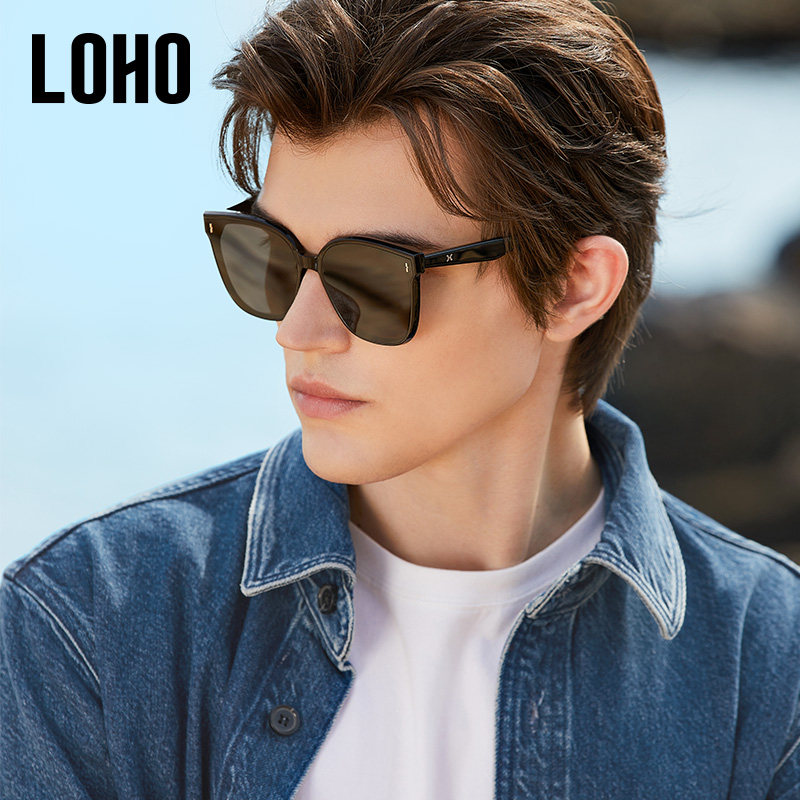 【新年礼物】LOHO墨镜男新款开车专用高级感防紫外线偏光太阳镜女