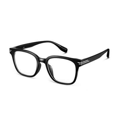 LOHO黑框眼镜素颜眼镜框近视镜架防蓝光可配度数男款眼睛镜架女