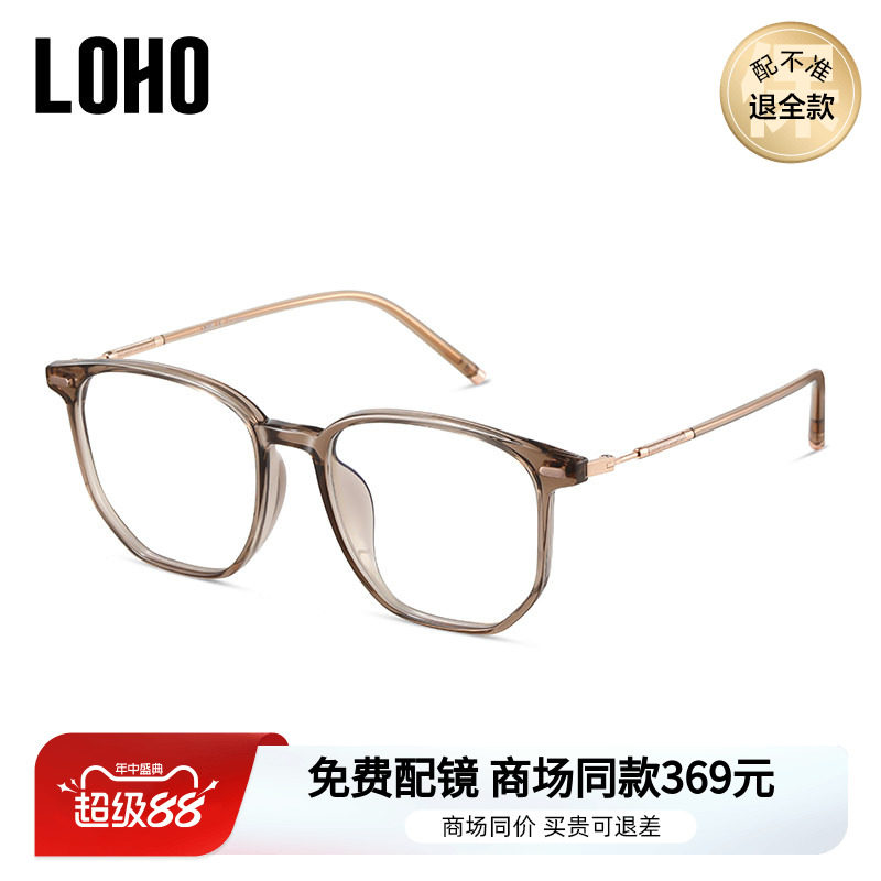 LOHO超轻茶色眼镜25年款