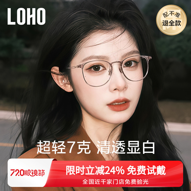 LOHO全新升級超輕茶色眼鏡β鈦