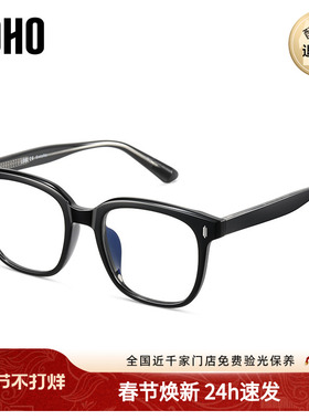 LOHO商场同款超轻眼镜架女不规则框型眼镜近视眼镜男LH09037