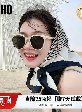复古墨镜LOHO网红风偏光防晒男女