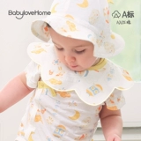 Детский хлопковый нагрудник, водонепроницаемый слюнявчик для новорожденных