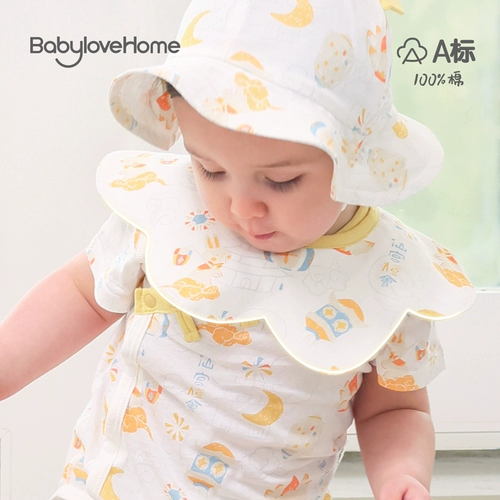 Детский хлопковый нагрудник, водонепроницаемый слюнявчик для новорожденных