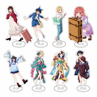 租借女友动漫周边摆件 水原千鹤 麻美弥妮八重夏亚克力立牌