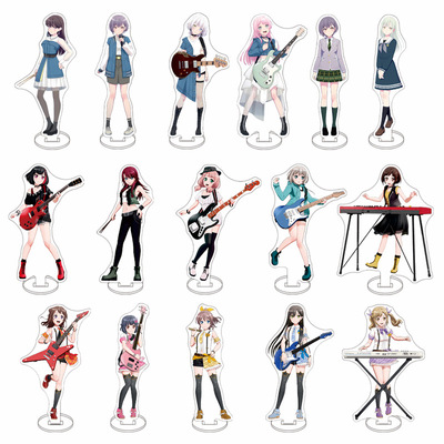 BanG Dream! MyGO!Ave Mujica Afterglow Hello, Happy World立牌