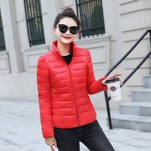 轻薄保暖羽绒棉服修身 棉衣百搭短装 外套 小棉袄女短款 2019秋冬新款