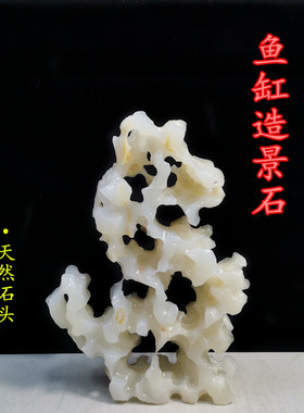 太湖石鱼缸石纯天然石头造景原石